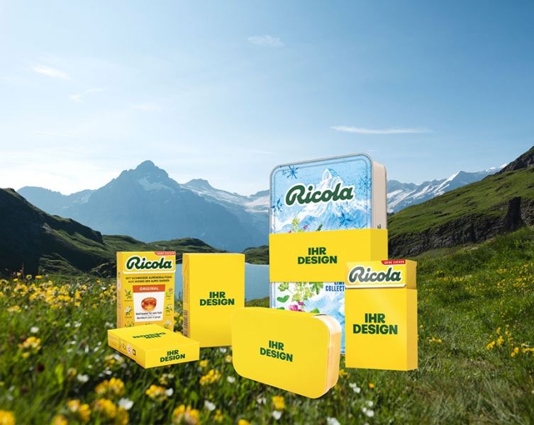 ricola produktarrangement